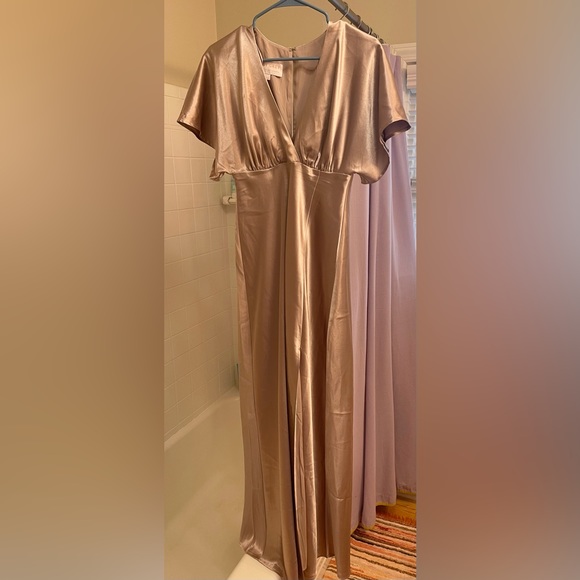 Birdy Grey bridesmaids dress - taupe - Picture 2 of 3